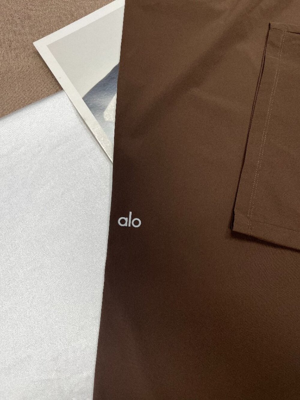 NWT ALO Yoga Suit Up Trouser (Regular M) Espresso Brown Casual / Office ๐โจ - Picture 5 of 8